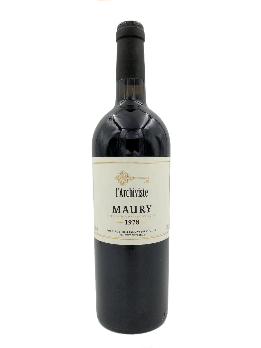 Muse Vintage Wines - l'Archiviste 1978