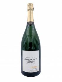 Champagne Gimonnet-Gonet - L'Origine - Grand Cru - Blanc de Blancs NV (1.5L)